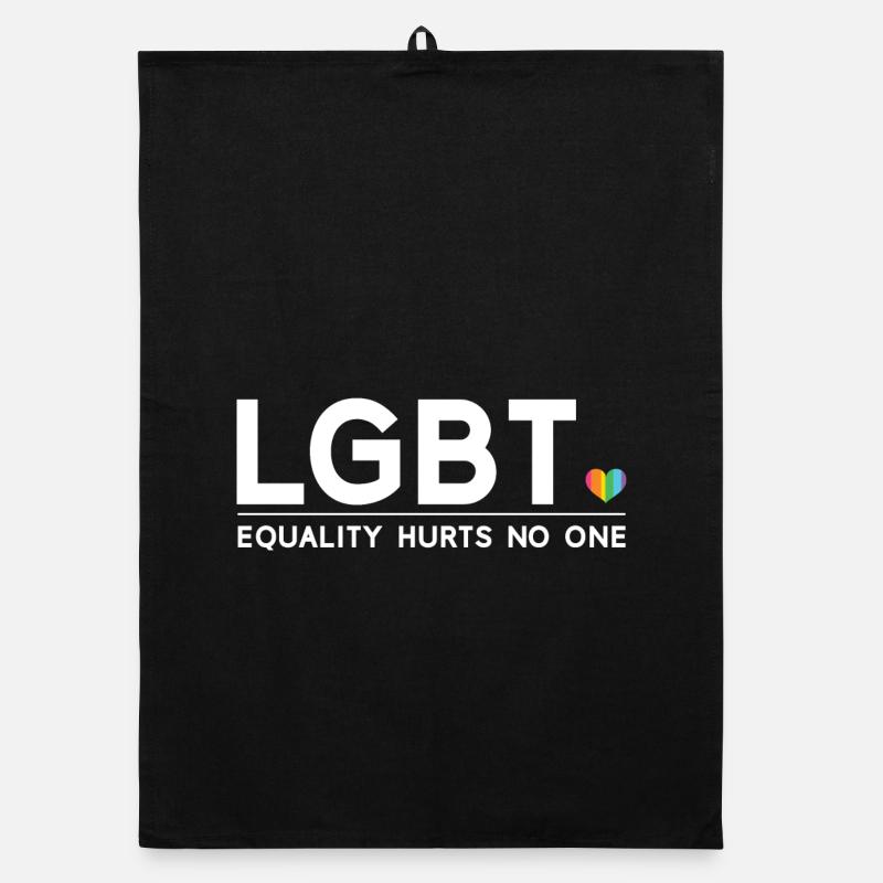 Pride Month - Equality Hurts No One Organic dish towel