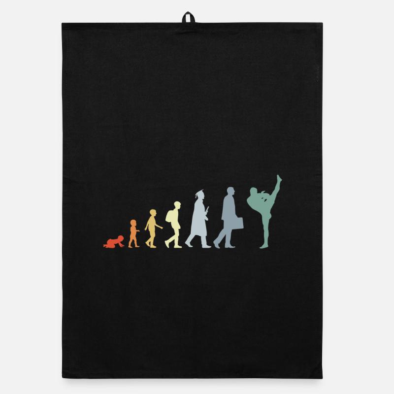 Évolution du kickboxing vintage Torchon bio