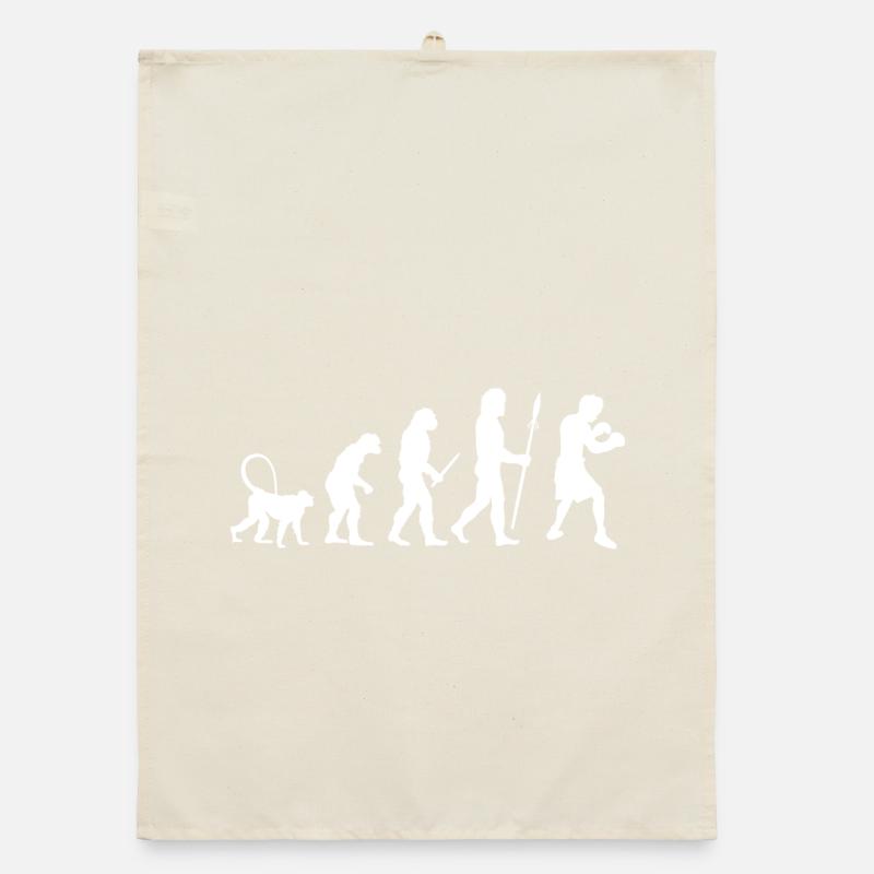 Evolution des Boxens Organic Geschirrtuch