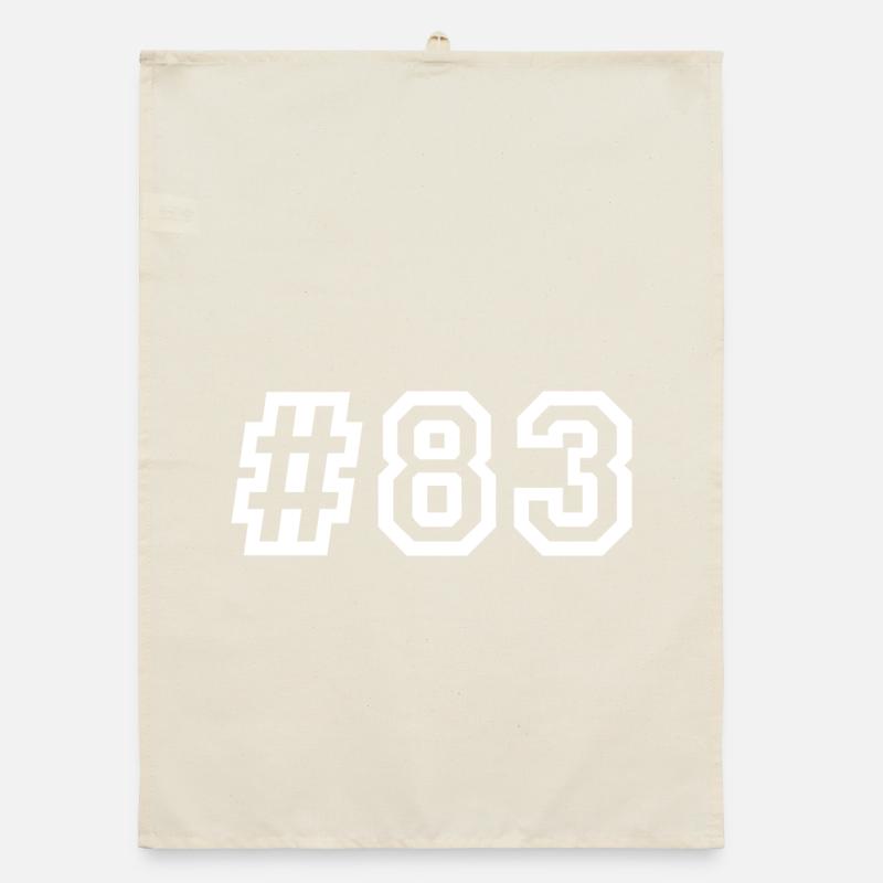 1983 Hashtag Organic Geschirrtuch