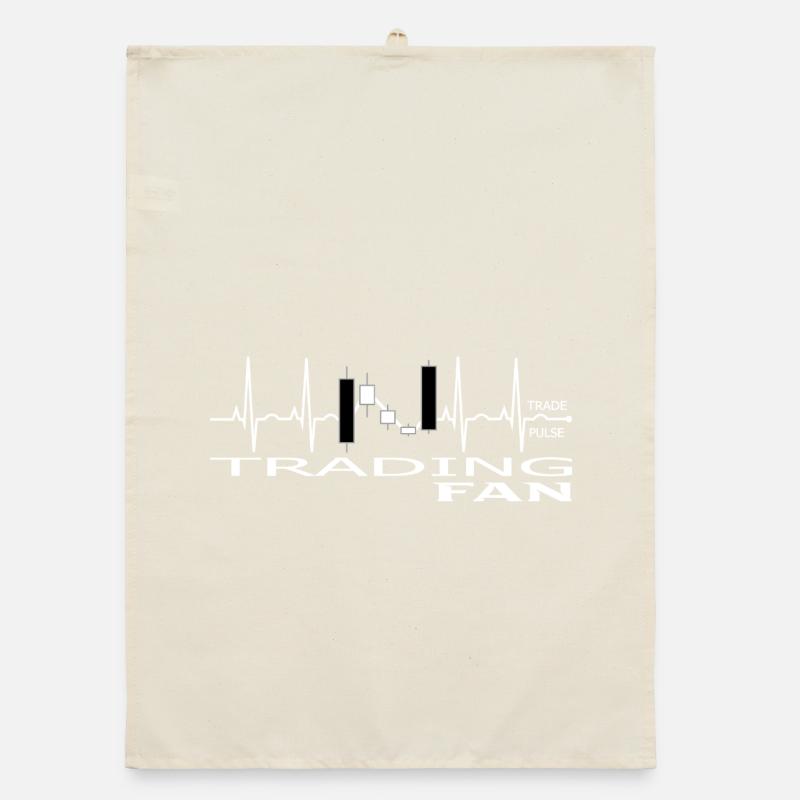 Pulse Trading Chart Design Organic dish towel