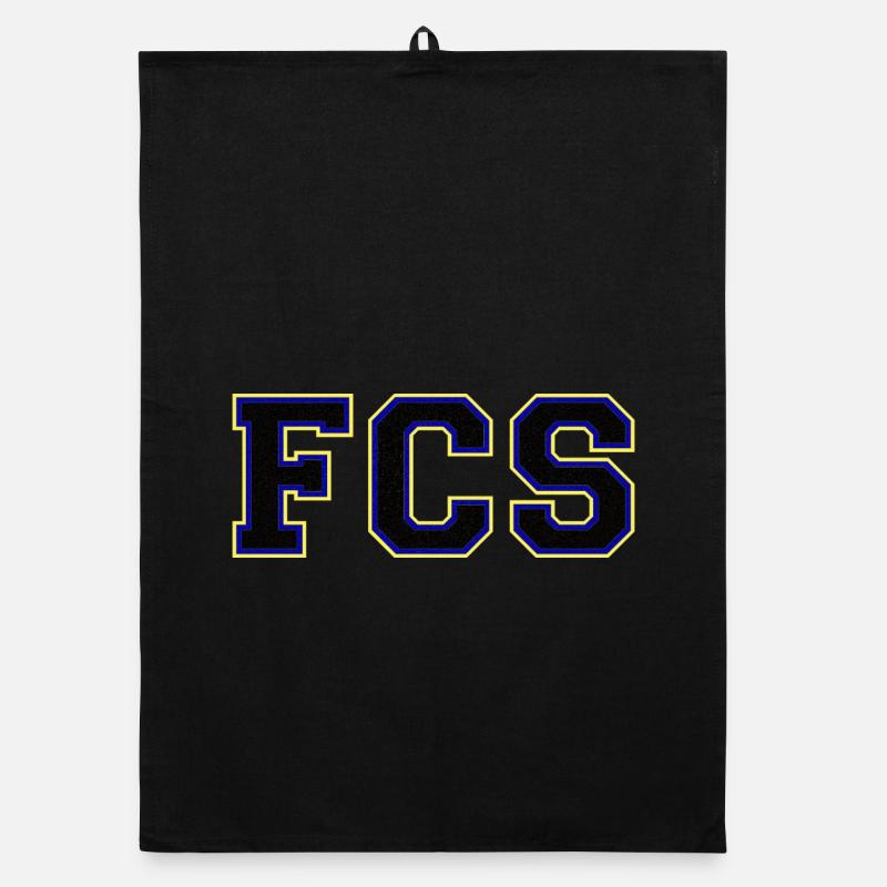 FCS - 1.FC Saarbrücken - Organic Geschirrtuch - Schwarz