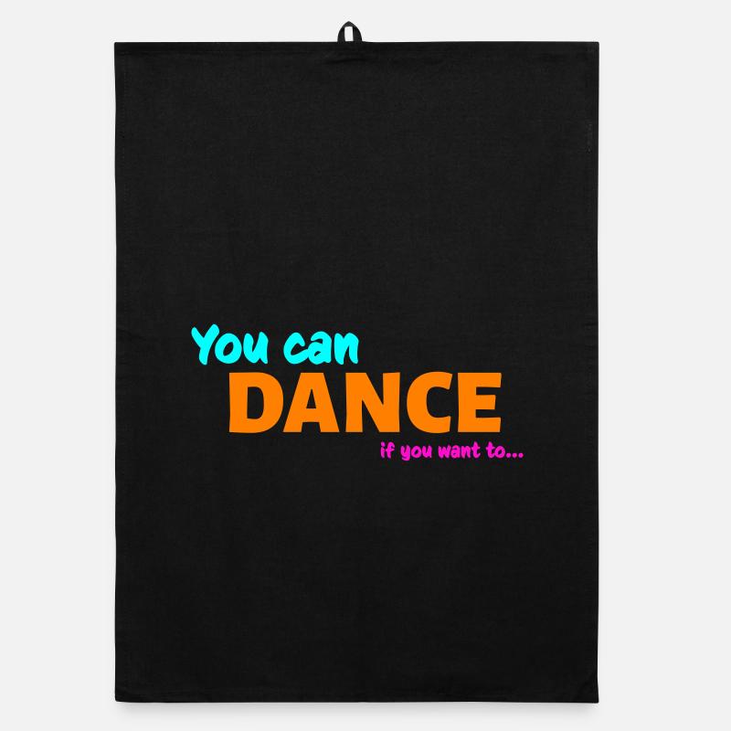 Du kannst tanzen Organic Geschirrtuch