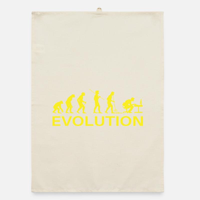 Evolution Gamer | Computer Freak Geek PC Organic Geschirrtuch
