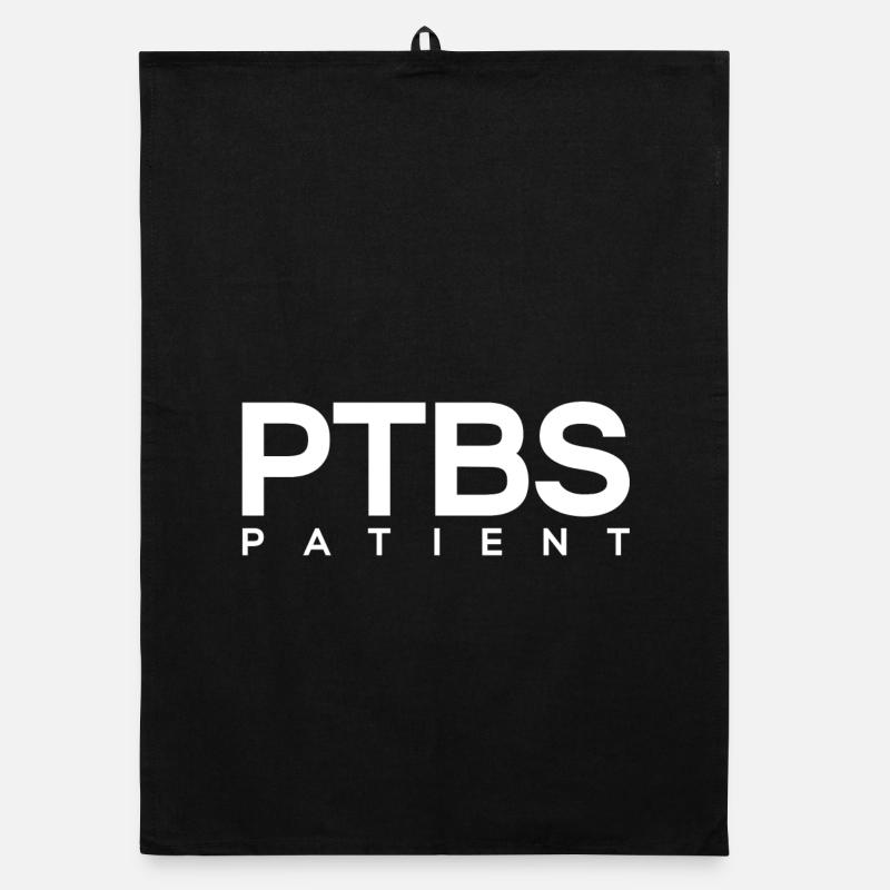 PTSD Patient Post-Traumatic Stress Disorder Organic dish towel