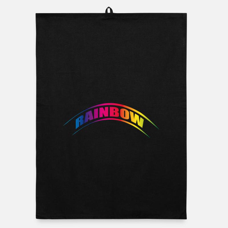 RAINBOW Organic dish towel