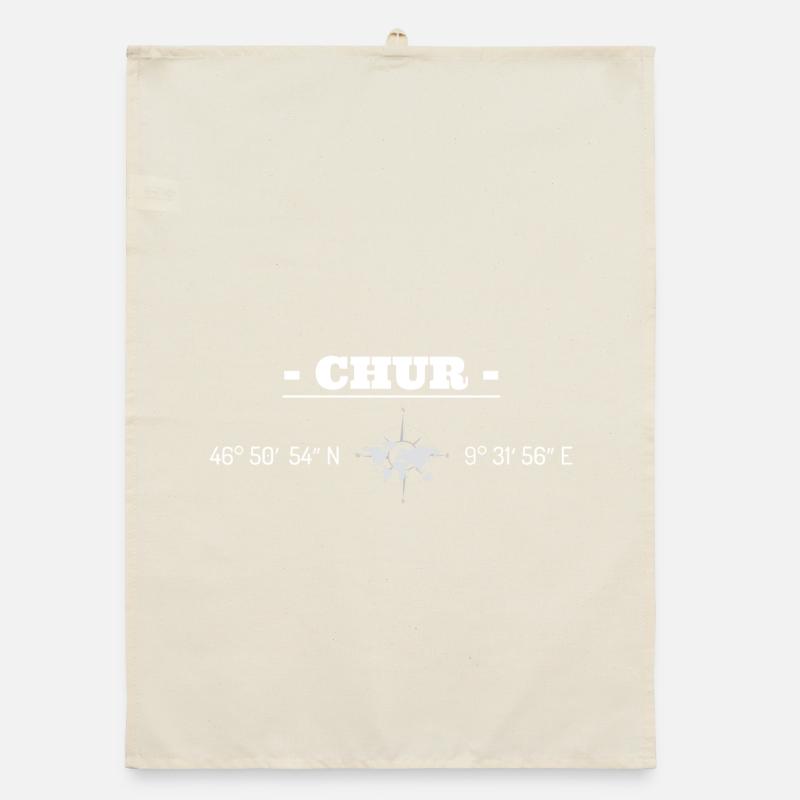 Coordinates: Chur, Graubünden Organic dish towel