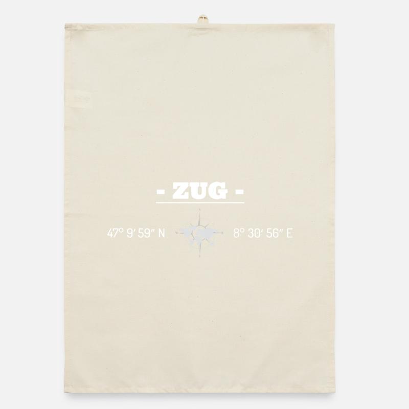 Train coordinates Organic dish towel