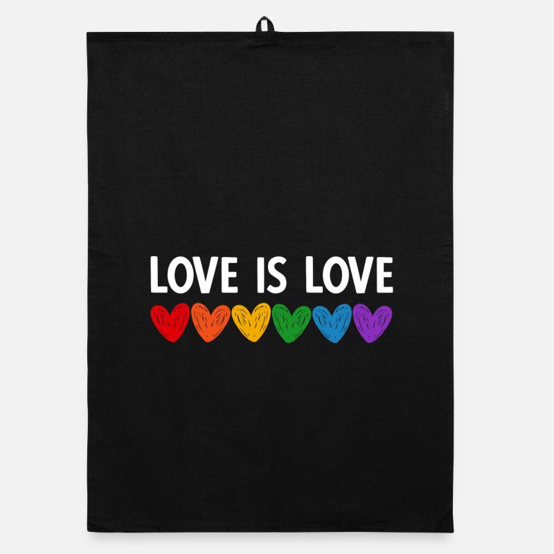 L’amour est l’amour Torchon bio