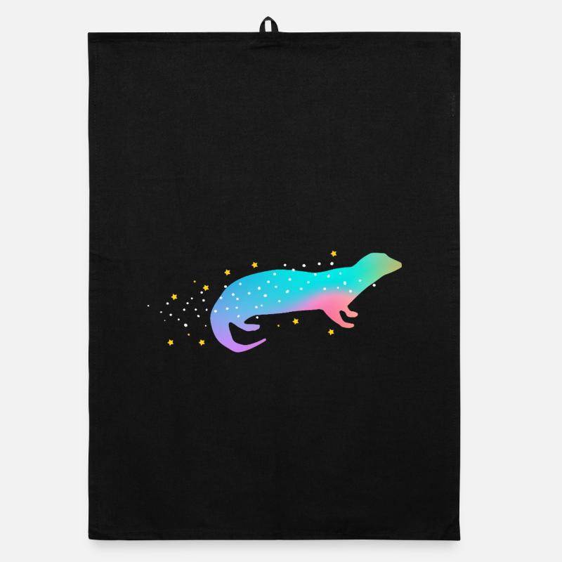 Sea Otter Gradient Organic dish towel