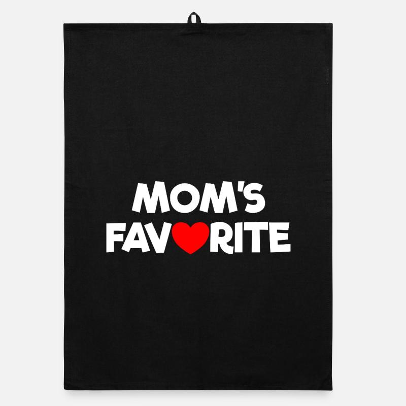 Enfant préféré Chéri de maman Je suis le préféré de maman Torchon bio