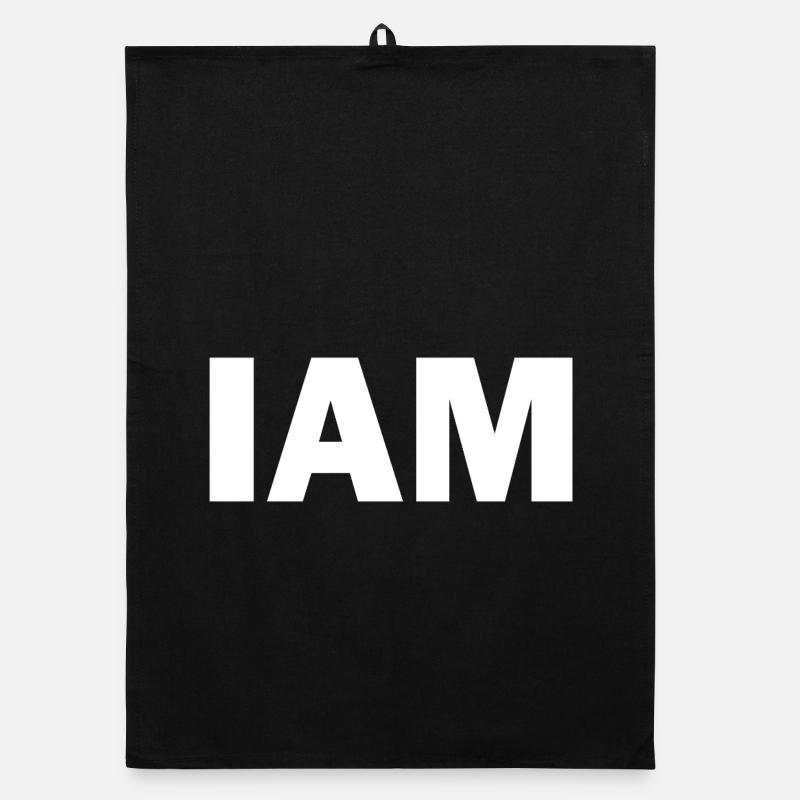 I AM - Ich bin Organic Geschirrtuch