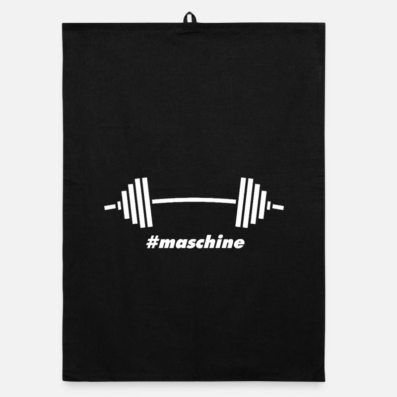 #Maschine : Puissance, poids et forme physique Torchon bio