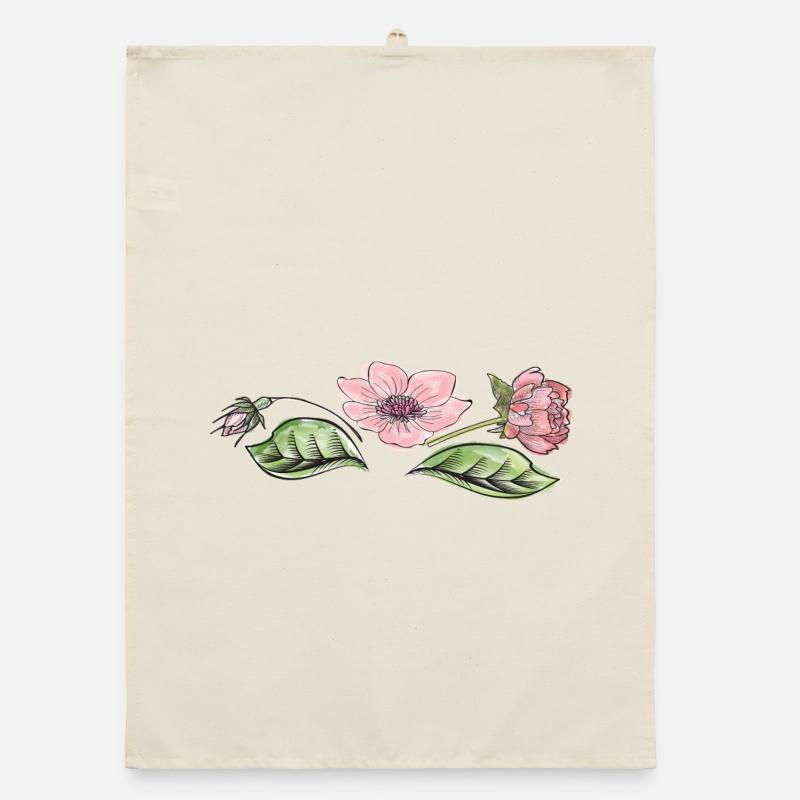 Vrille de fleur Torchon bio