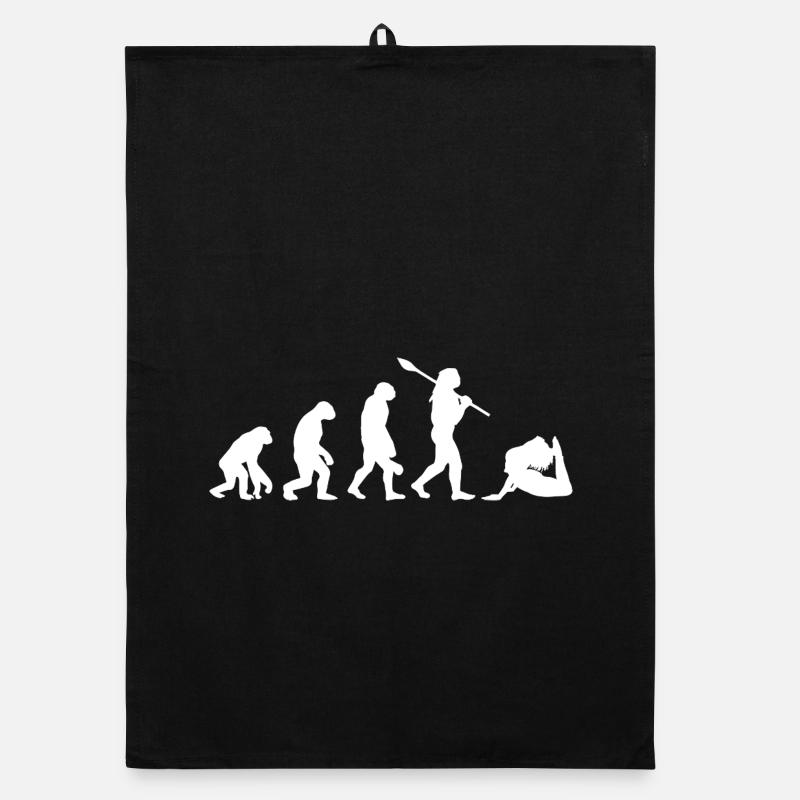 Évolution du yoga : cadeau drôle de yoga Namasté Torchon bio