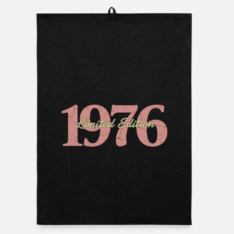 Édition limitée 1976 anniversaire vintage Torchon bio