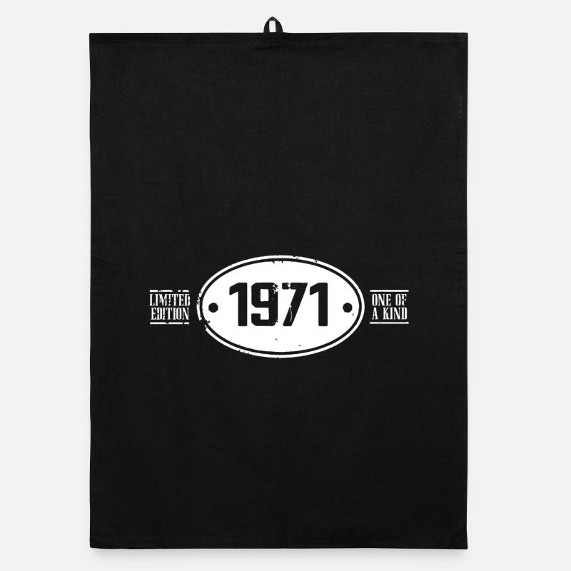 1971 Anniversaire 1971 Torchon bio
