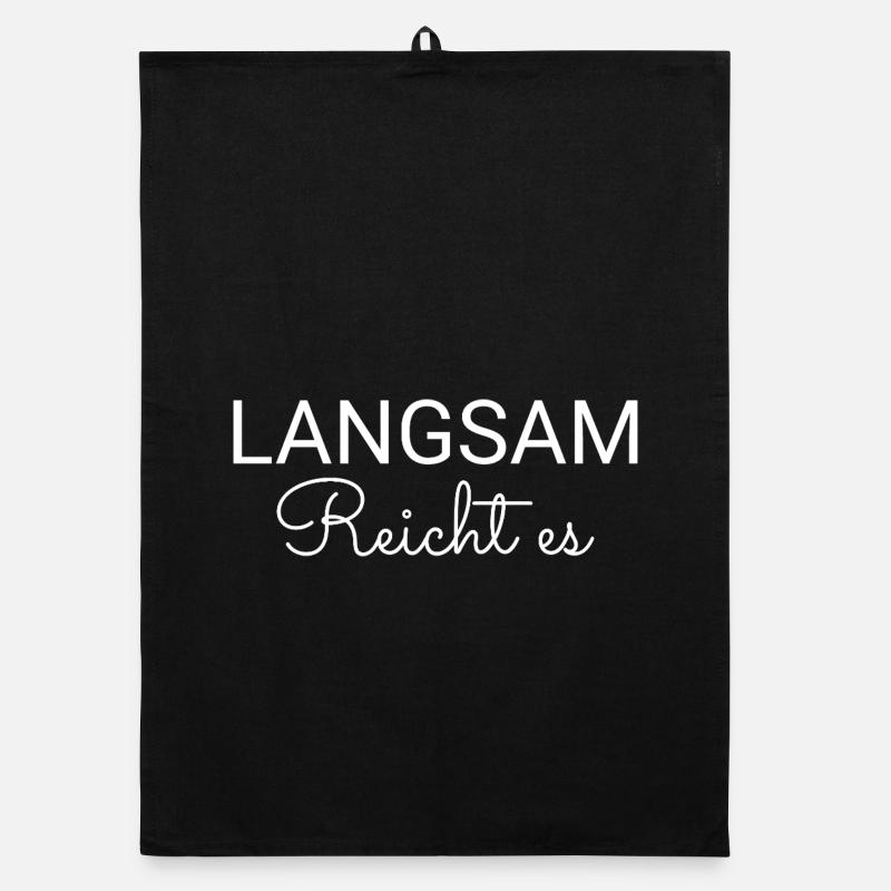 Slowly enough, Organic dish towel