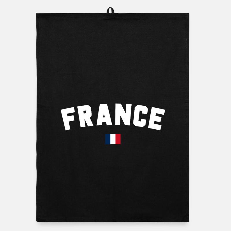 France - Torchon bio - noir