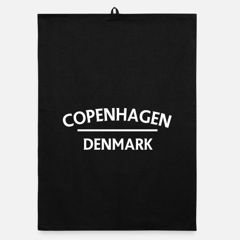 Copenhague – Danemark Textdesign Torchon bio