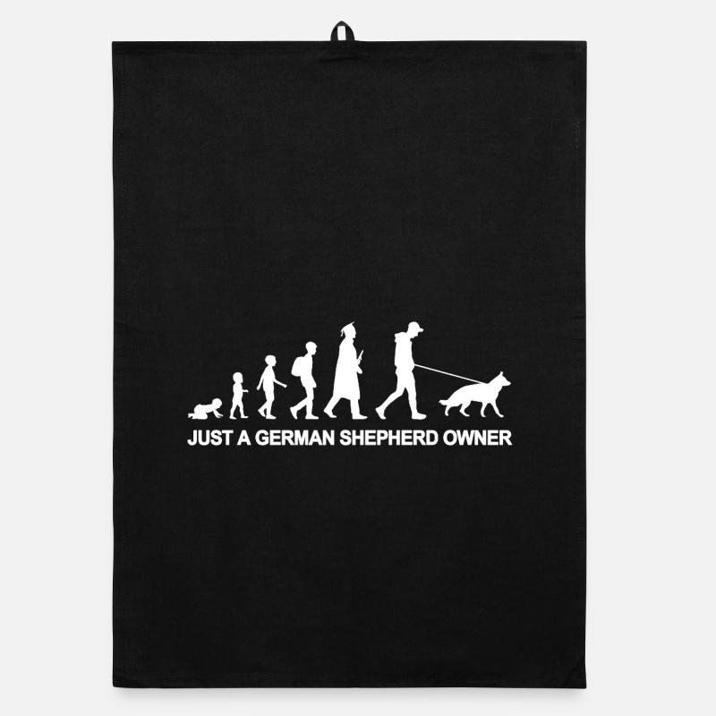 Just A German Shepherd Owner Organic Geschirrtuch