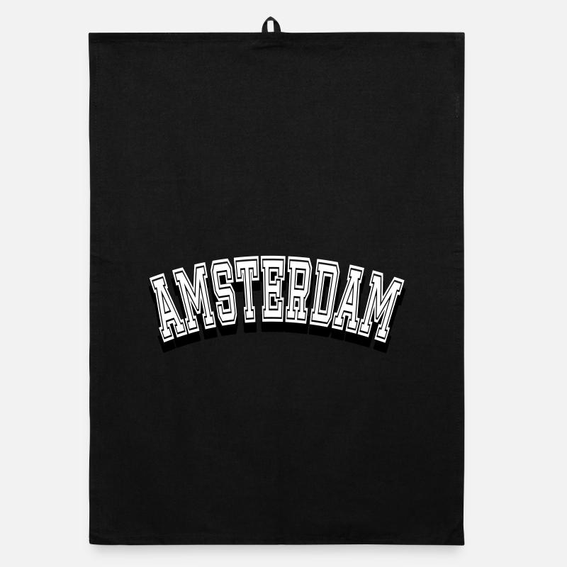 Amsterdam City Design Organic Geschirrtuch