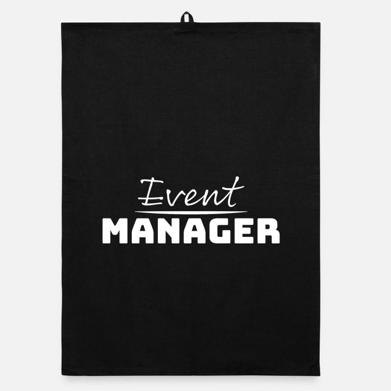 Tshirt pour Event Manager blanc Torchon bio