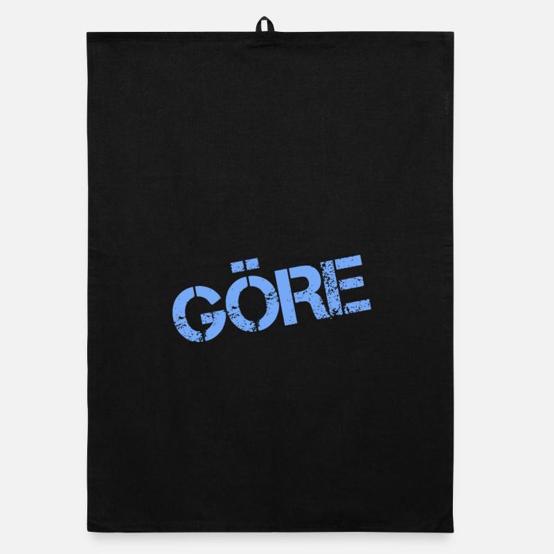 GÖRE - Organic Geschirrtuch - Schwarz