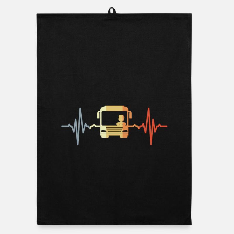Heart palpitations bus driver Organic dish towel