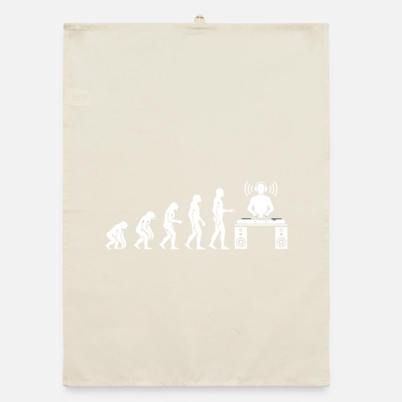 Evolution zum DJ Organic Geschirrtuch