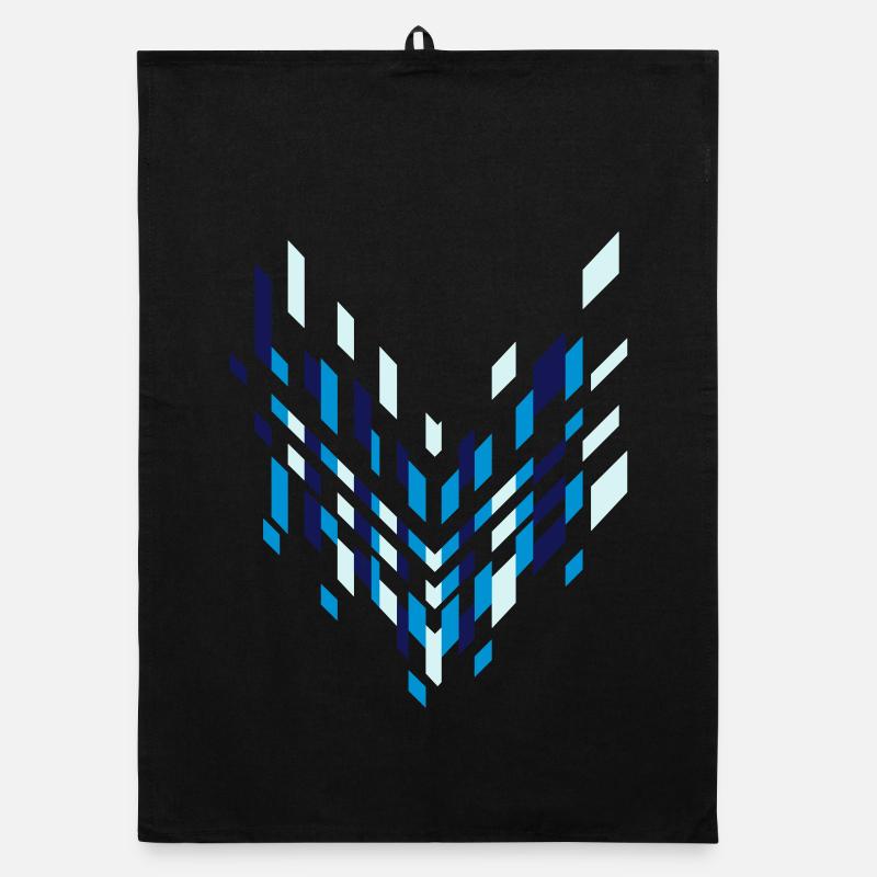 Graphic arrow Organic dish towel