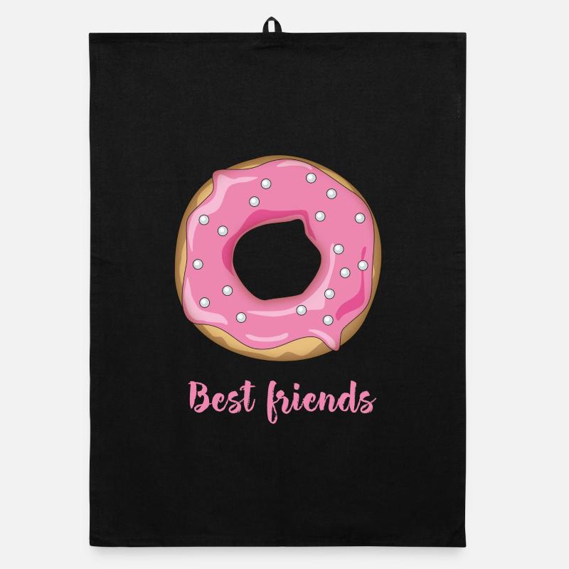 Beignets préférés doux grignotage rose suçage lo Torchon bio