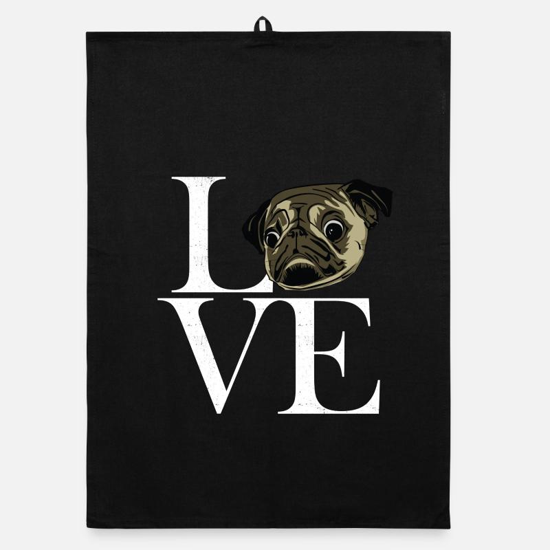 Mops white Organic Geschirrtuch