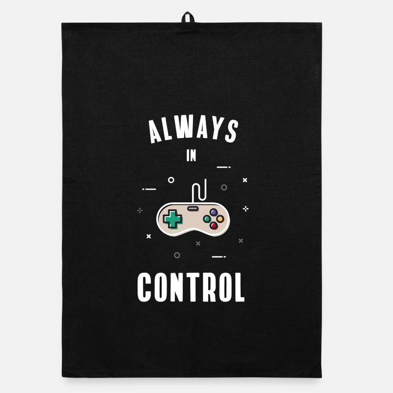 controller game rétro ordinateur play pc nerd gaming Torchon bio