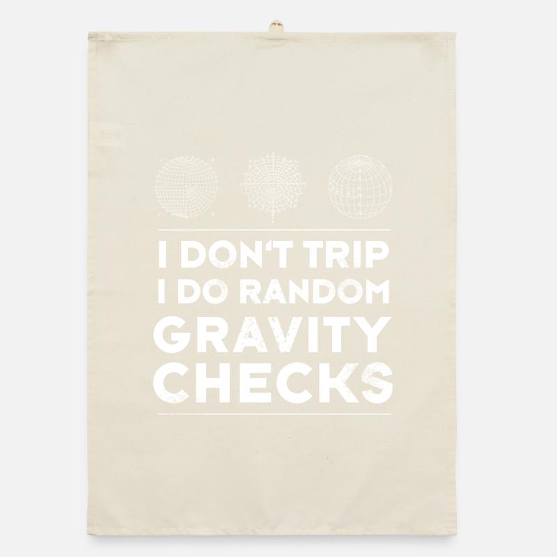 Nerd Physicist Mathematics Experiment Sci-Fi Saying Organic dish towel