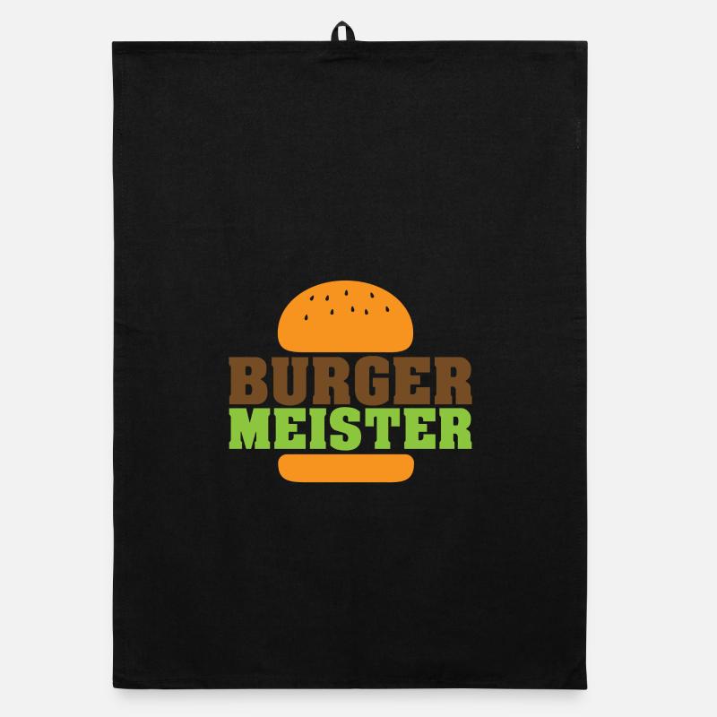 Grill grillen Steak Wurst Bier Fleisch BBQ Sommer Organic Geschirrtuch