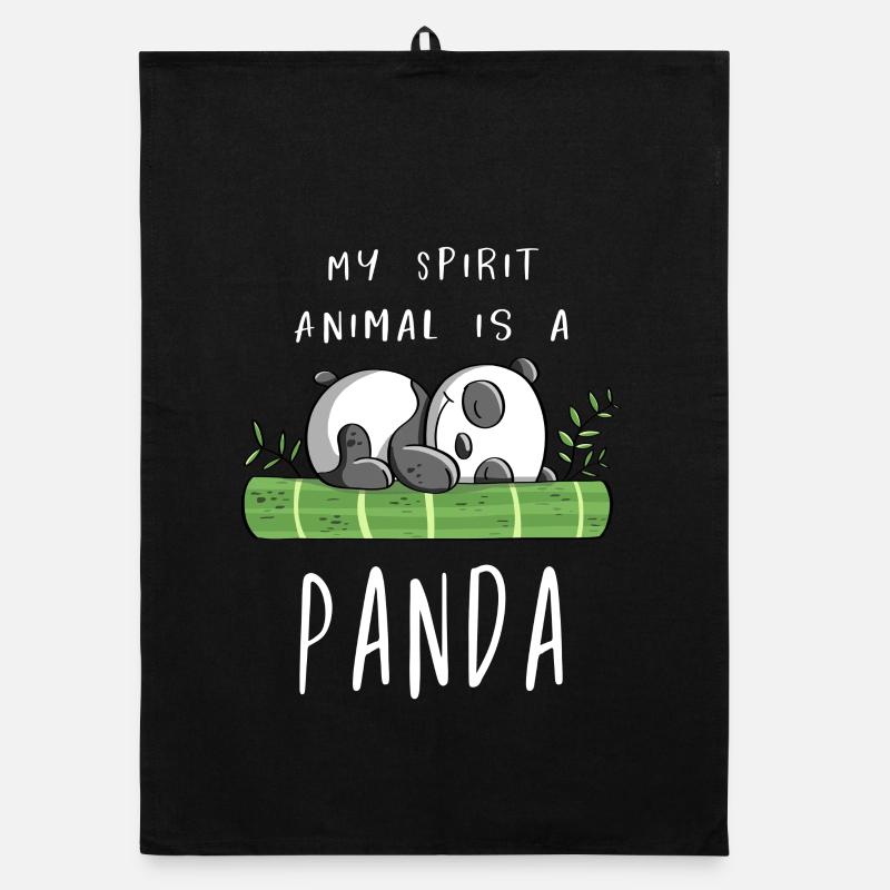 Mon esprit Animal est un panda - Panda Bear - Comic Torchon bio