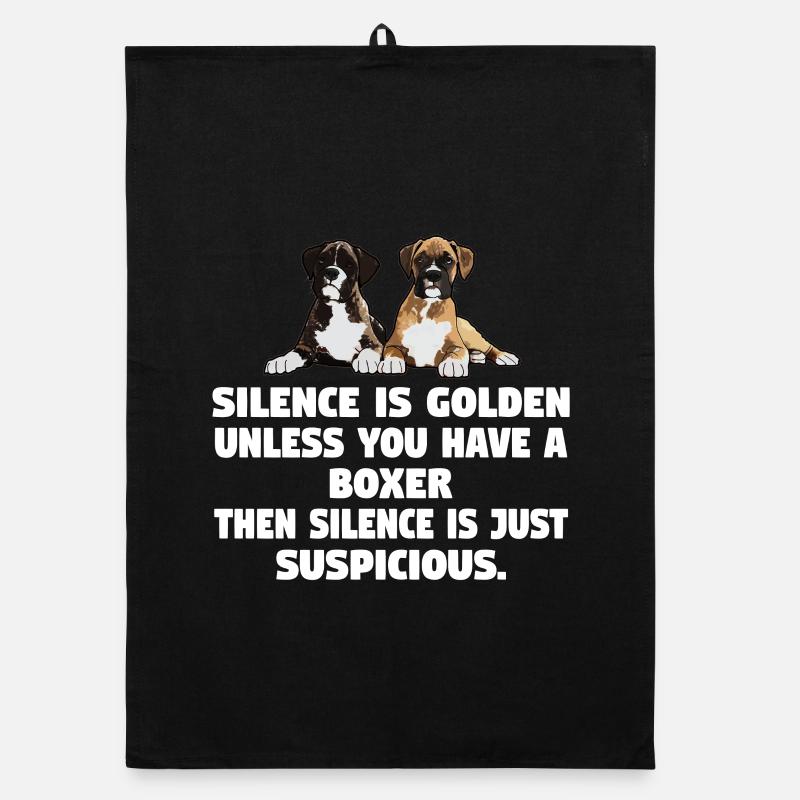 Le silence du chien boxeur est d’or à moins que Torchon bio