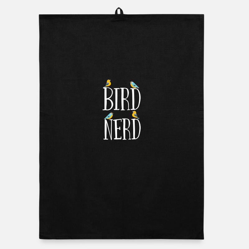 Vogelbeobachter Vogel Nerd Organic Geschirrtuch