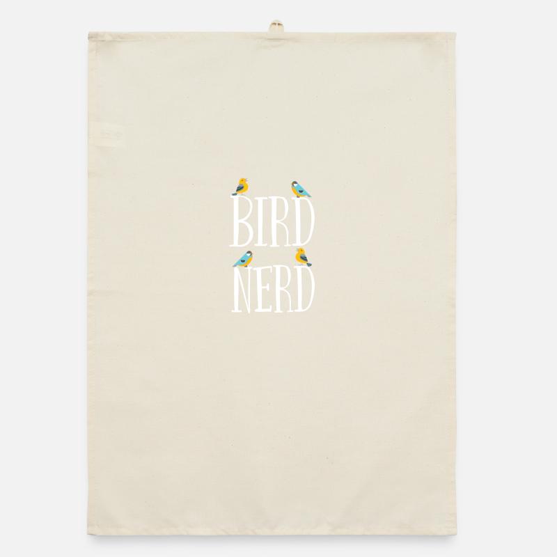 Birder Bird Nerd Torchon bio