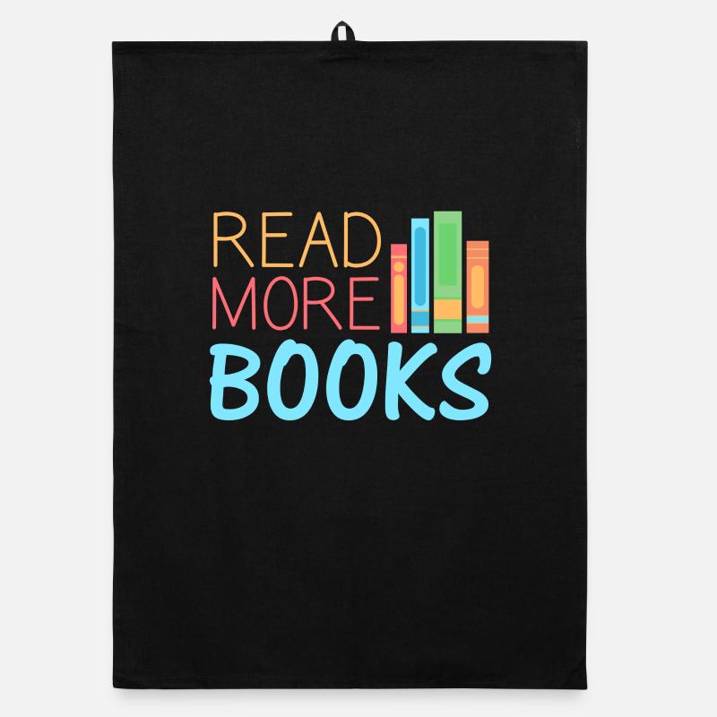 Bücher lesen Buch Organic Geschirrtuch