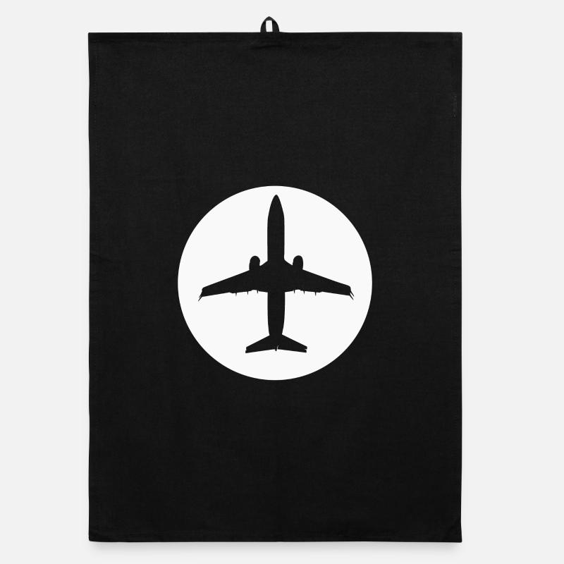 Pilot Airplane Airplane Gift Organic dish towel