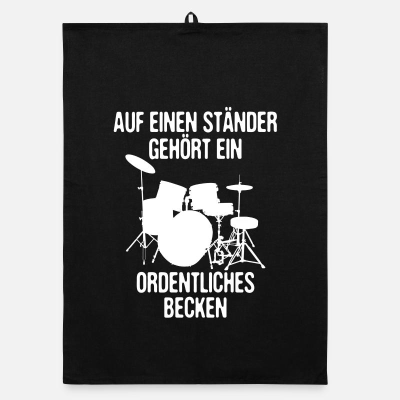 Auf einen Ordentlichen Ständer Gehört Ein Becken Organic Geschirrtuch