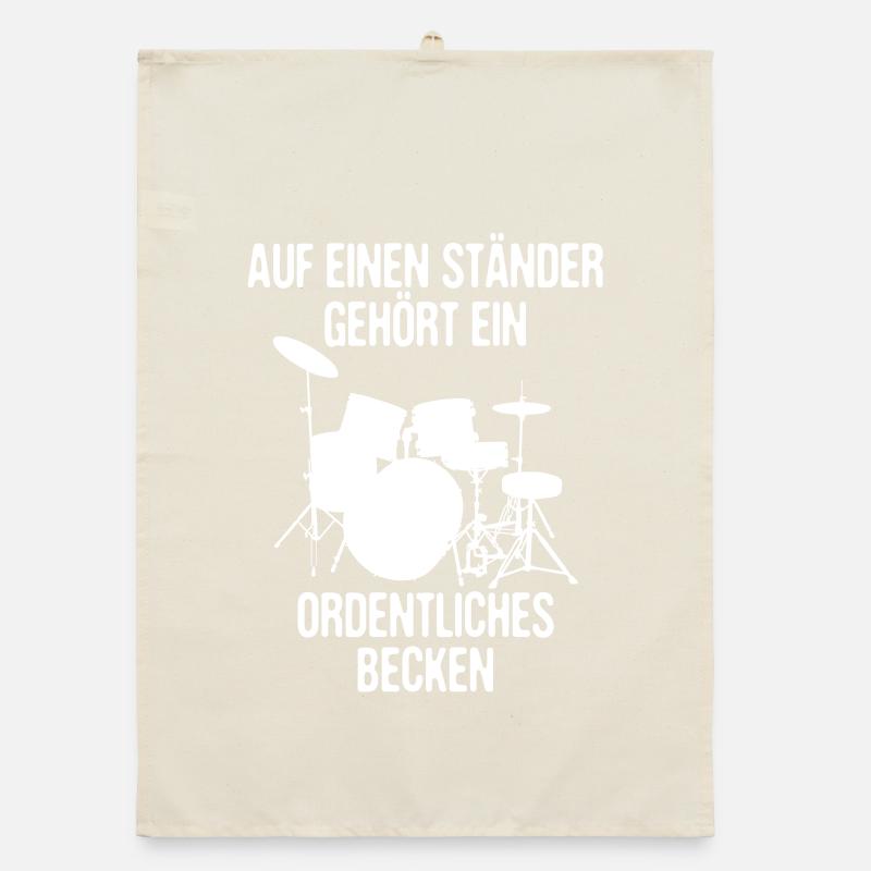 On a regular stand heard a basin Organic dish towel