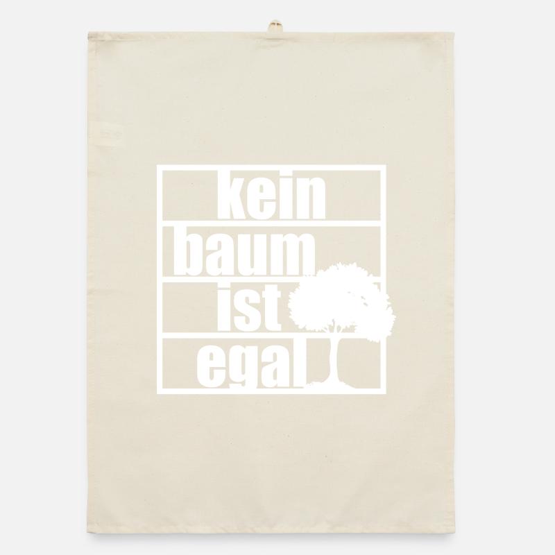 No tree does not matter Climate protection Climate change Forest Organic dish towel