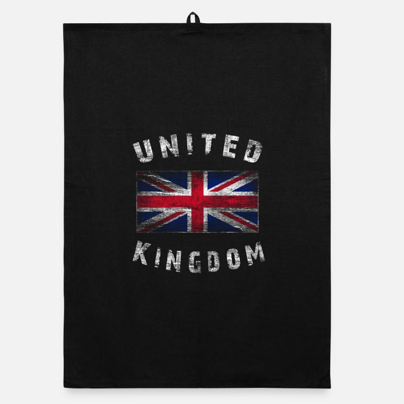 Union Jack - Royaume-Uni Torchon bio