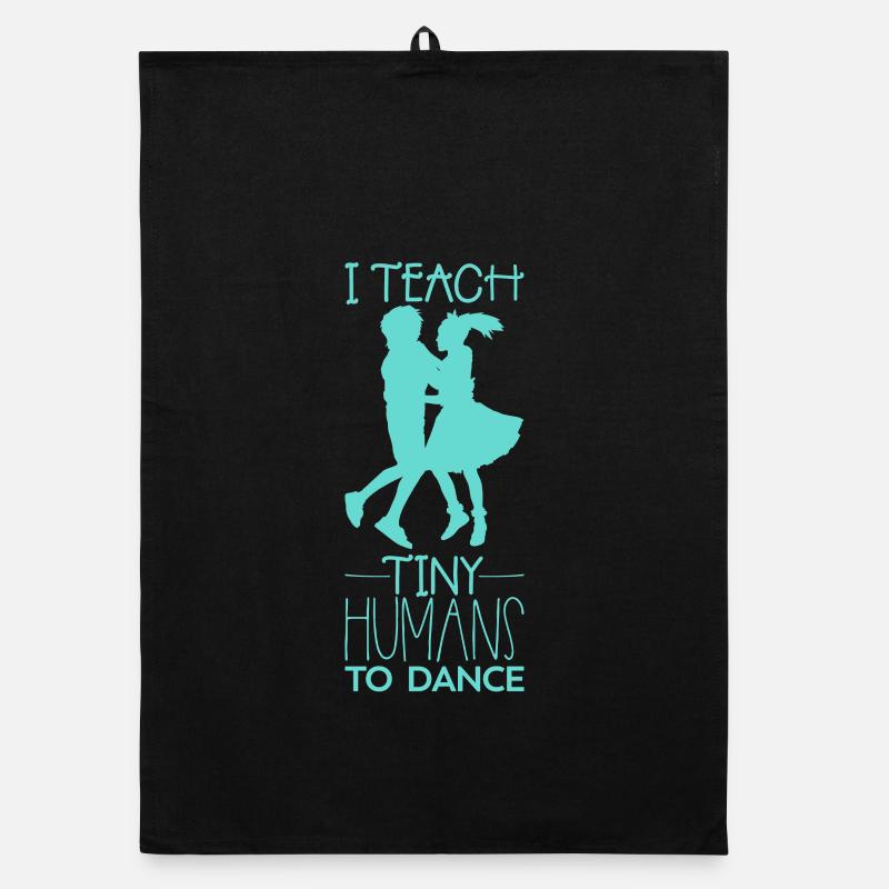 dance teacher Organic dish towel