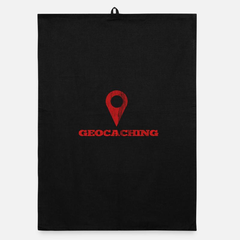 Geocaching Organic dish towel