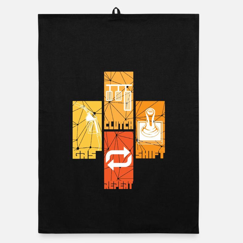 Autos Organic Geschirrtuch