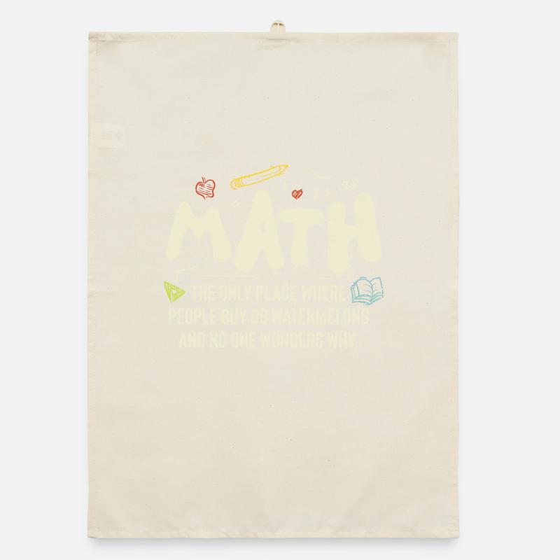 mathematics Organic dish towel